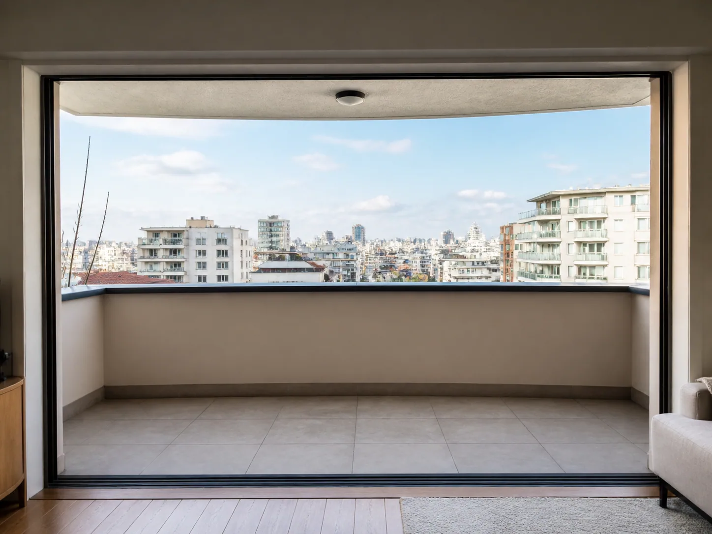 Adalar Cam Balkon uygulama öncesi