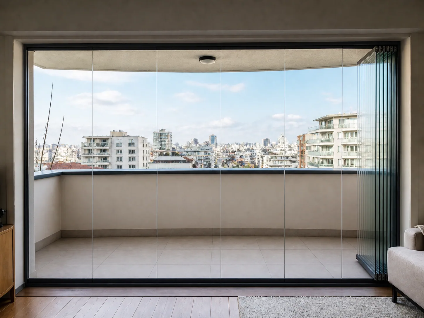 Adalar Cam Balkon uygulama sonrası